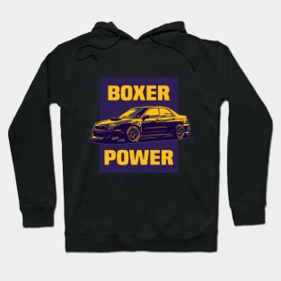 Boxer Engine Subie Bugeye JDM Sport Car Hoodie